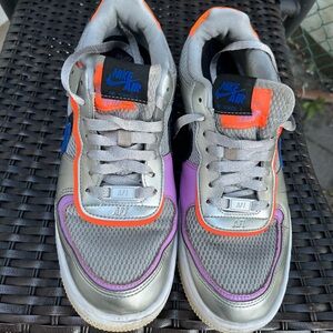 Nike Air Force 1 Multicolor Sneakers size9.5 unisex in good condition